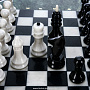 Шахматный стол из натурального камня 55х55 см, фотография 6. Интернет-магазин ЛАВКА ПОДАРКОВ